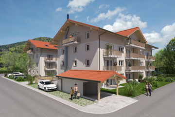 Komfortable 3-Zimmer-Eigentumswohnung im Erdgeschoss mit Terrasse und Gartenanteil, 83324 Ruhpolding, Wohnung